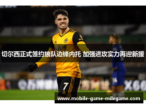 切尔西正式签约狼队边锋内托 加强进攻实力再迎新援